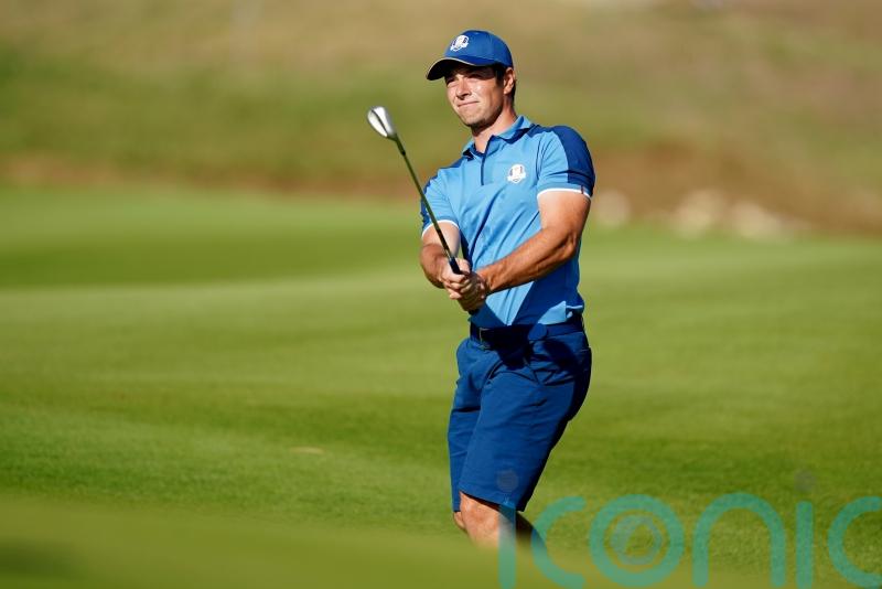 Viktor Hovland aces par-four fifth as Europe&rsquo;s players prepare for the Ryder Cup