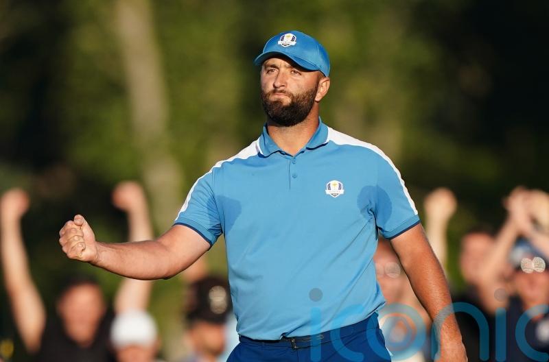 Jon Rahm and Tyrrell Hatton claim first point as Europe dominate USA in Rome