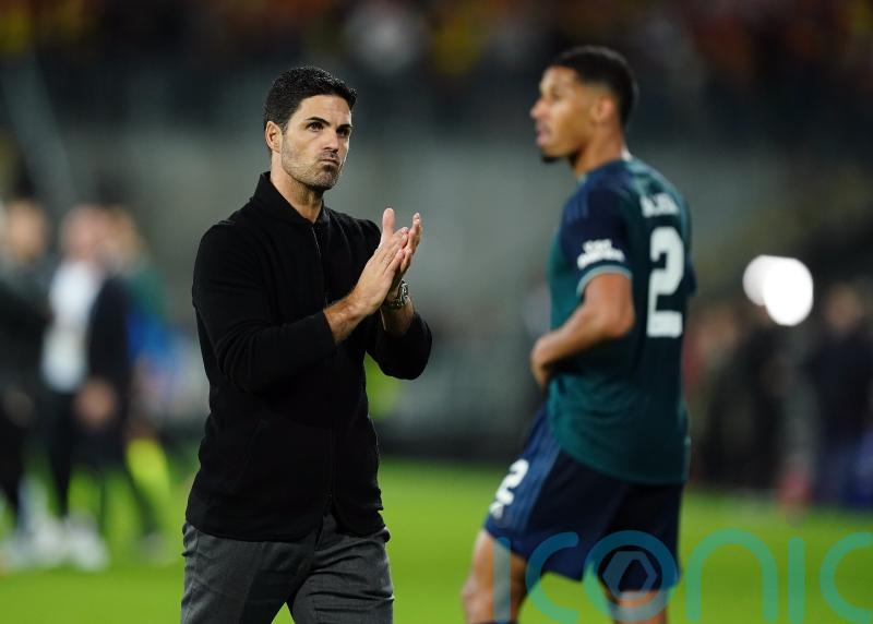 Mikel Arteta defends selecting Bukayo Saka as winger limps off again in Lens