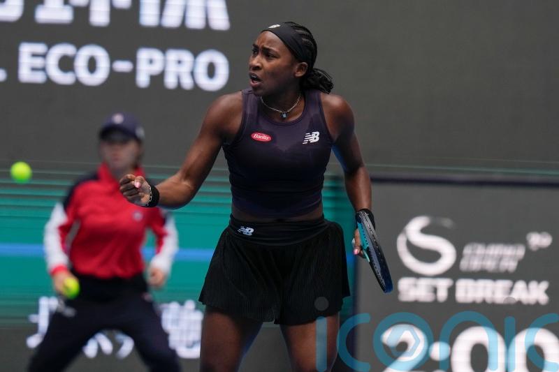 Coco Gauff reaches last eight of China Open and takes winning run to 15 matches