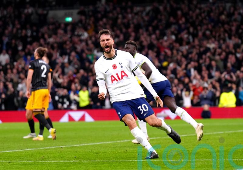 Rodrigo Bentancur back in full training but weeks away from Tottenham return
