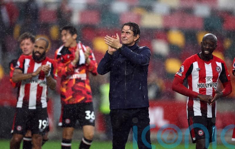 Thomas Frank celebrates five years at Brentford with victory over 10-man Burnley
