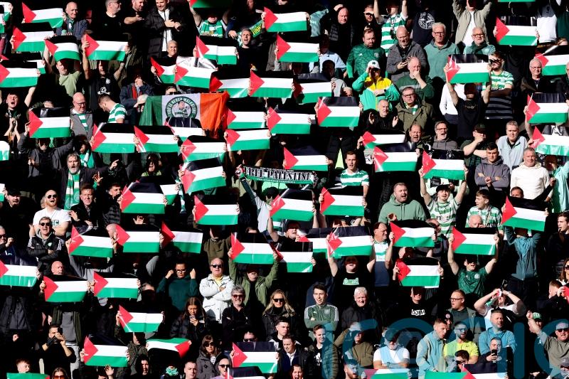 Fans told not to take flags relating to Israel-Palestine conflict to Celtic Park