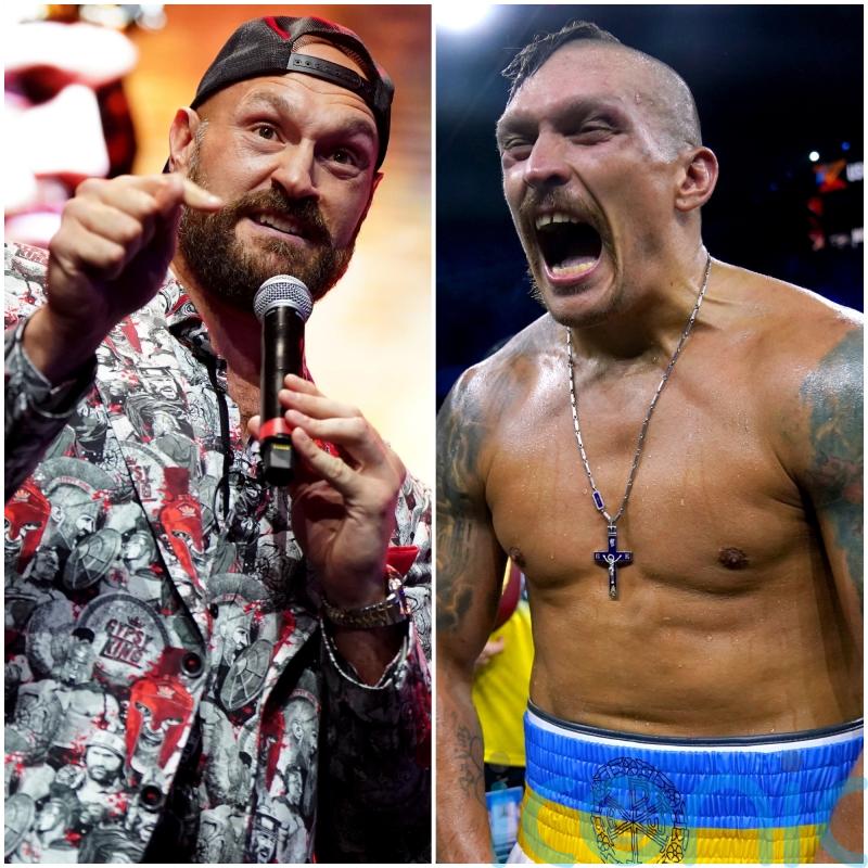Double payday &ndash; Tyson Fury set to face Oleksandr Usyk two days before Christmas