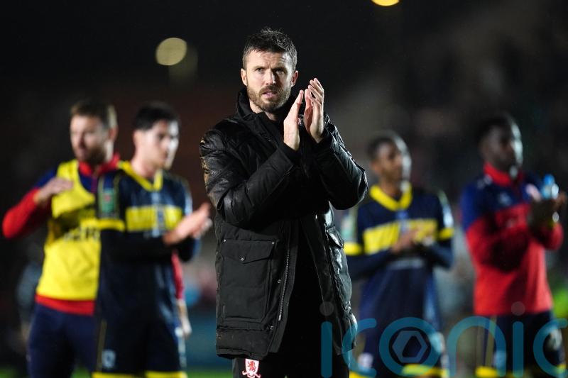 Michael Carrick delighted to see Middlesbrough reach last eight of Carabao Cup