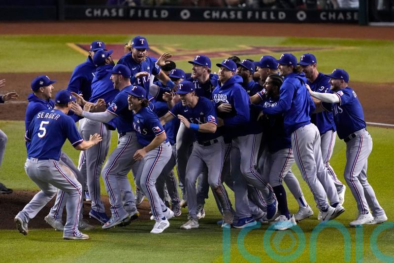 Texas Rangers win their first World Series crown