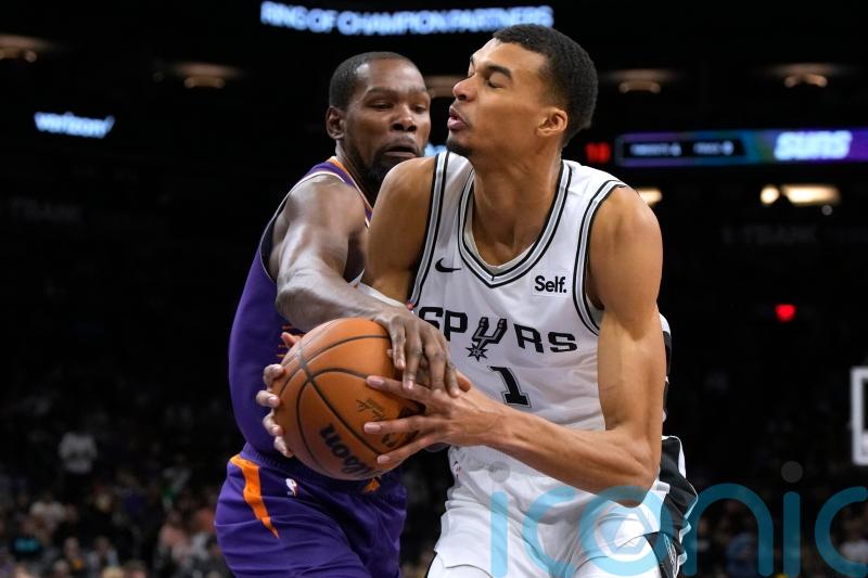 San Antonio Spurs&rsquo; number one pick Victor Wembanyama scores 38 in win