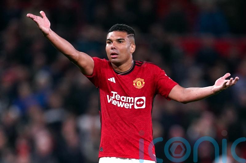 Man Utd midfielder Casemiro sidelined for &lsquo;several weeks&rsquo; with hamstring injury