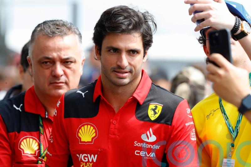 Carlos Sainz leads Ferrari one-two in Brazilian Grand Prix practice