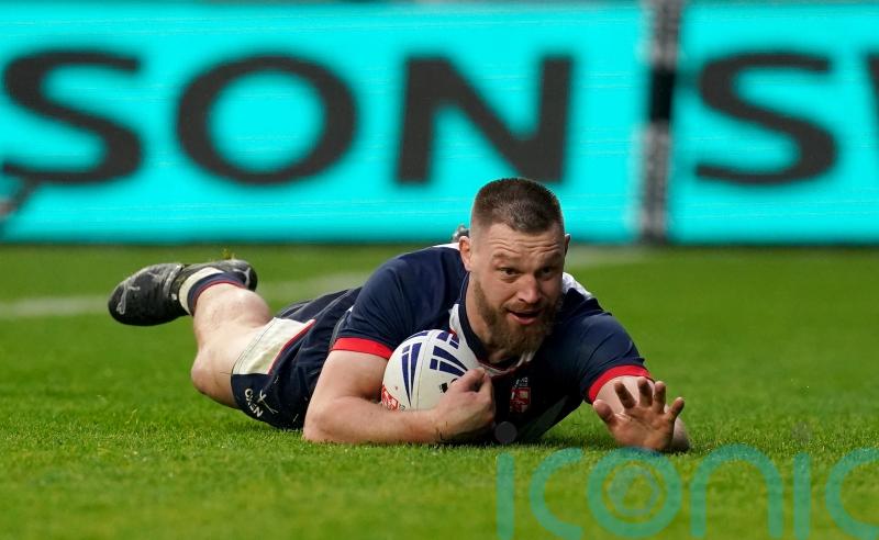 Elliott Whitehead ends international career with try as England whitewash Tonga