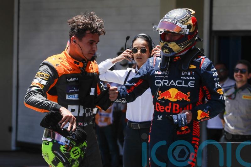 Max Verstappen thwarts Lando Norris&rsquo; bid for first F1 win with sprint victory