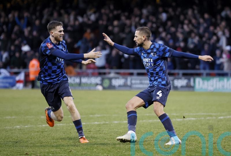 Derby hit back at the death to snatch FA Cup draw with Crewe