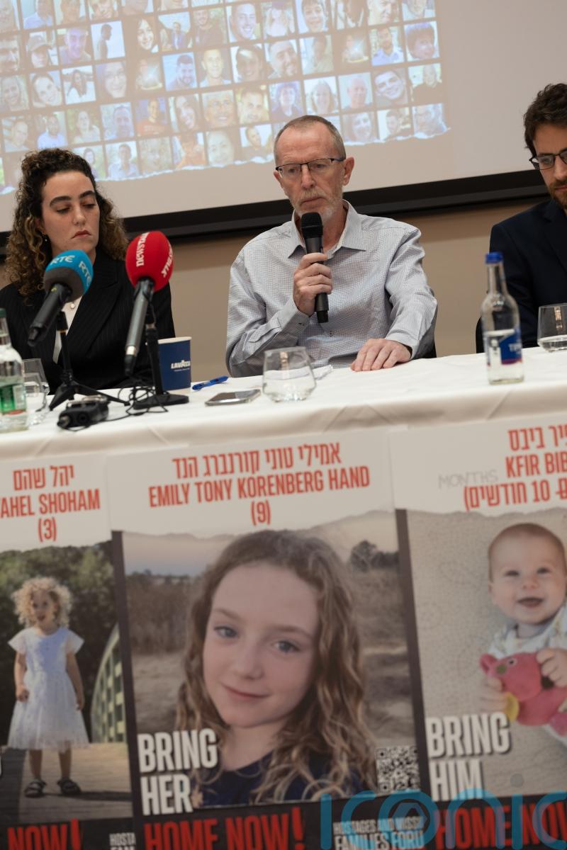 Nine-year-old Irish-Israeli hostage reunited with father after release