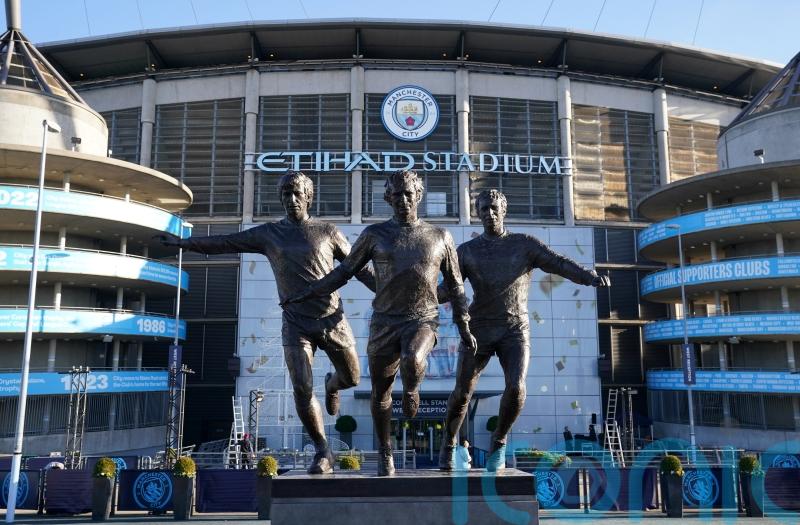 Man City unveil statue of club greats Mike Summerbee, Colin Bell and Francis Lee