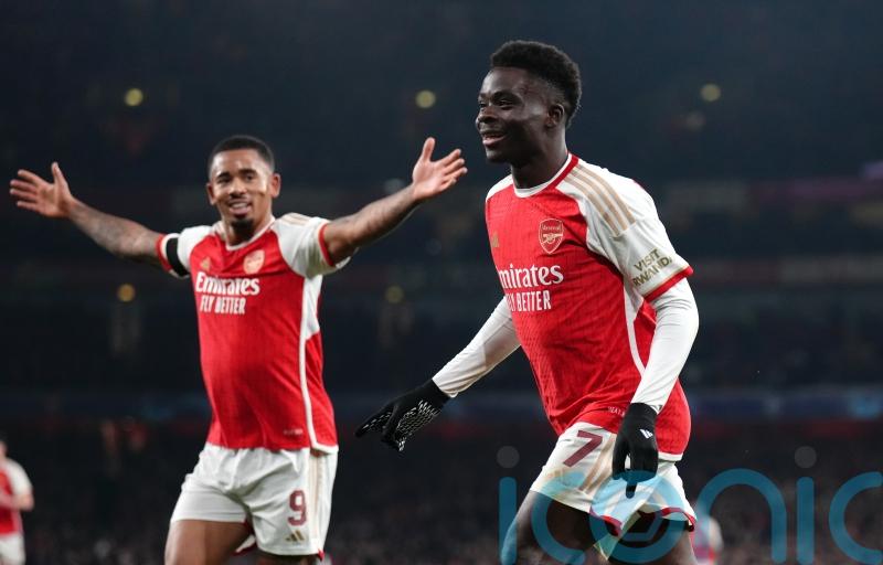 Arsenal cruise into Champions League last 16 after hammering Lens