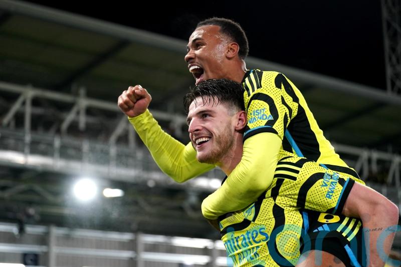 Declan Rice earns dramatic last-gasp win for Arsenal at Luton