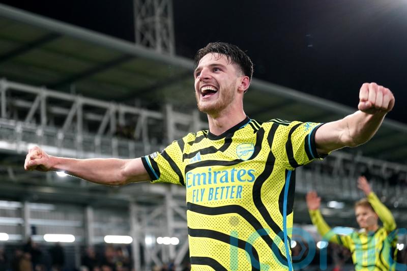 Declan Rice says Arsenal &lsquo;never stop believing&rsquo; after late winner at Luton