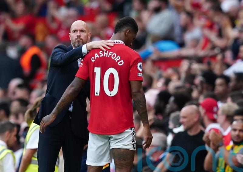 Erik ten Hag: It&rsquo;s up to Marcus Rashford to fight his way back into United side