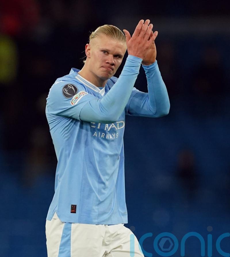 Pep Guardiola expects Erling Haaland back in training on Thursday