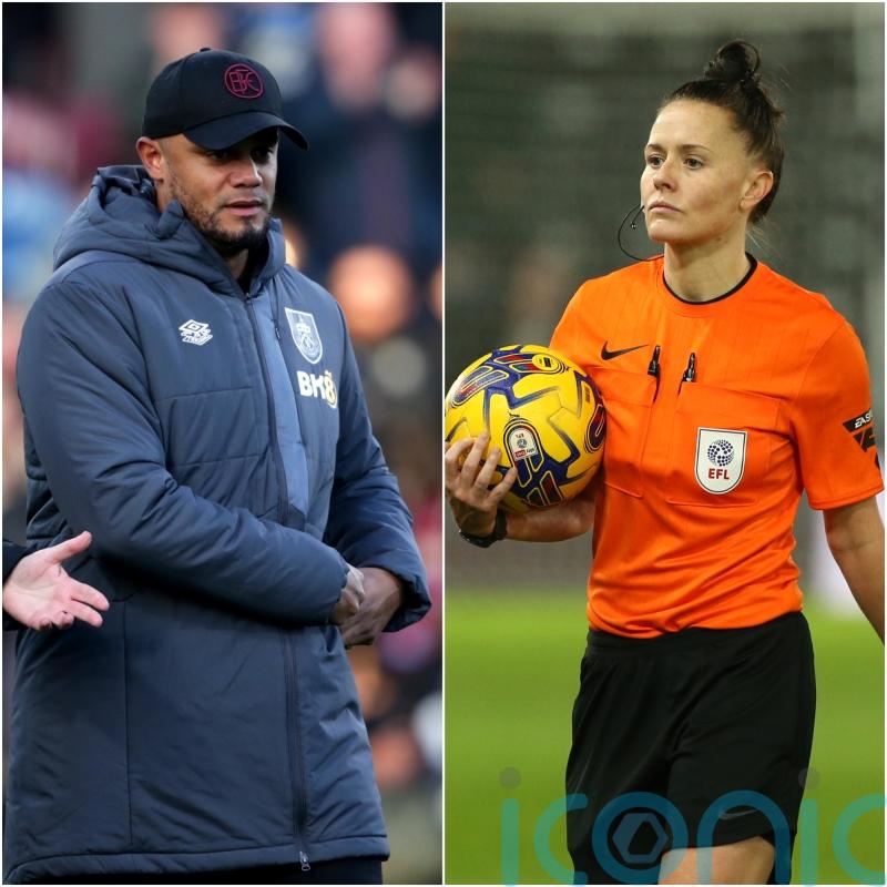 Burnley boss Vincent Kompany welcomes Rebecca Welch appointment for Fulham clash