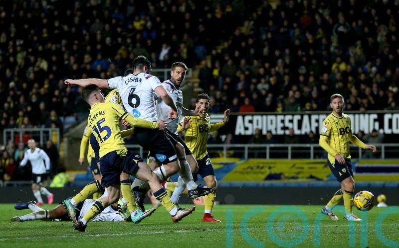 Eiran Cashin scores winner as Derby produce stunning comeback at Oxford