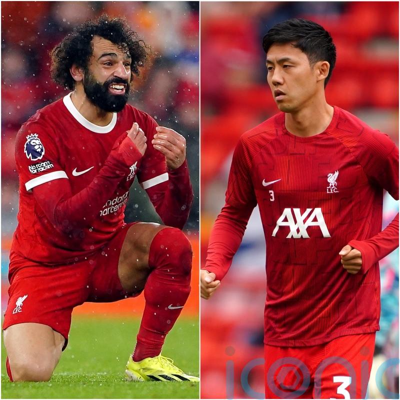Jurgen Klopp happy for Mohamed Salah and Wataru Endo&rsquo;s absences to be minimum