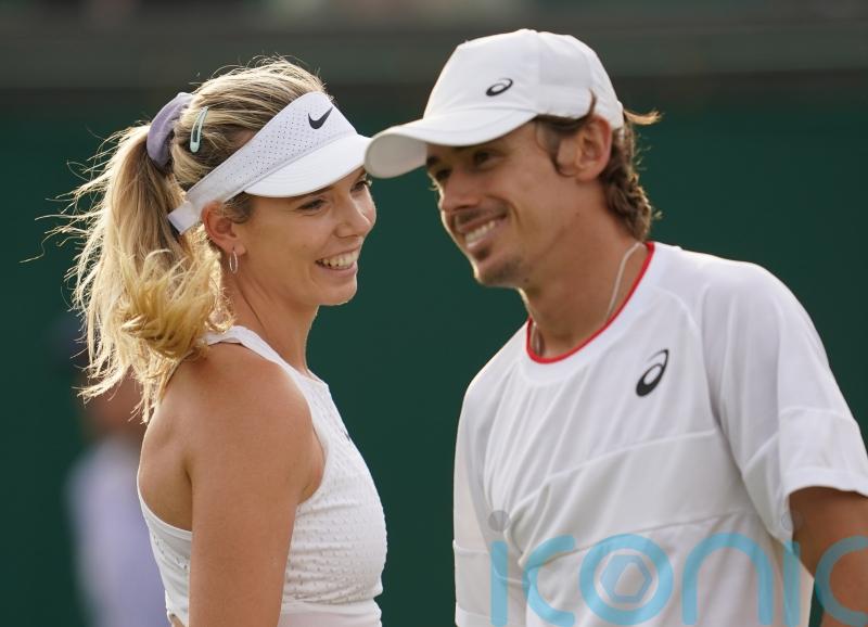 Katie Boulter enjoying the &lsquo;circus&rsquo; around boyfriend Alex De Minaur