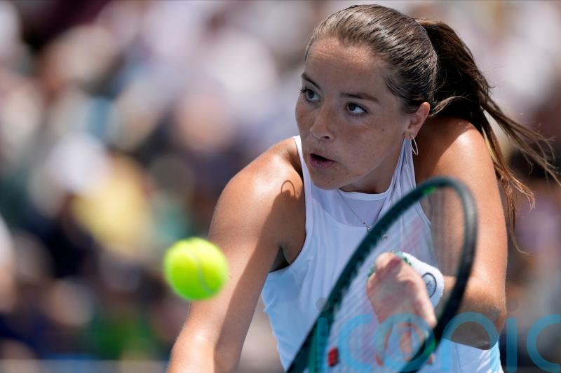 Jodie Burrage frustrated by opponent and herself in Australian Open defeat
