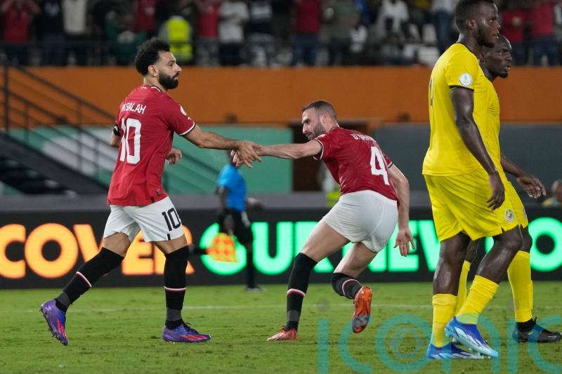 Mohamed Salah&rsquo;s stoppage-time penalty earns Egypt point against Mozambique