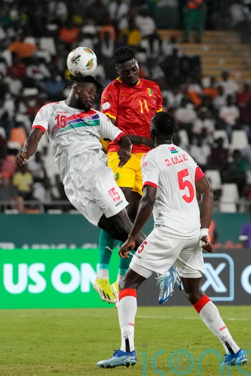 Aguibou Camara fires Guinea to narrow victory over Gambia to boost top-two bid