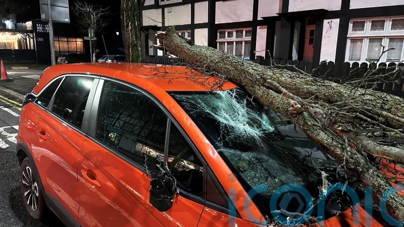 Storm Isha: Thousands of people without power and transport disrupted