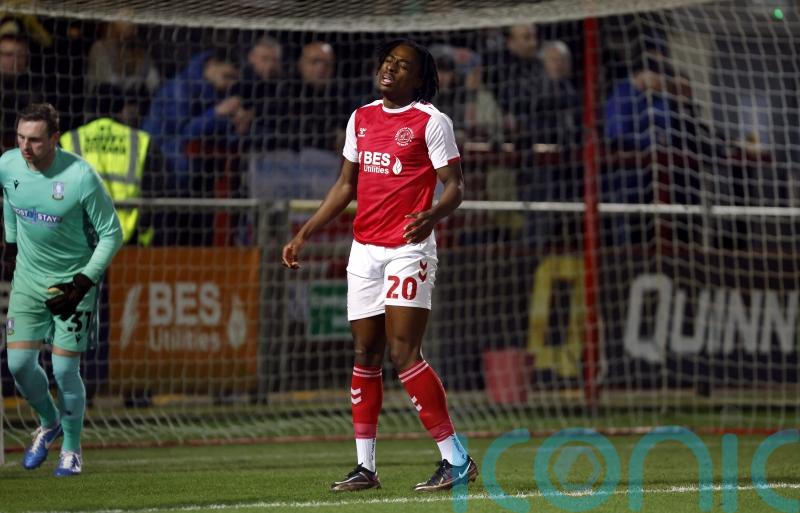 Charlie Adam backs Promise Omochere to learn from costly red as Fleetwood held