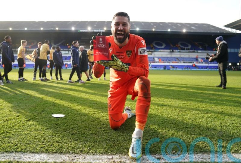Maidstone goalkeeper Lucas Covolan eyes Championship move after FA Cup heroics