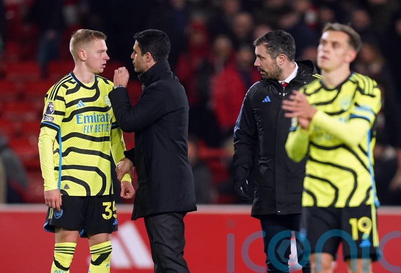 Mikel Arteta has no issue with Ben White and Oleksandr Zinchenko scuffle
