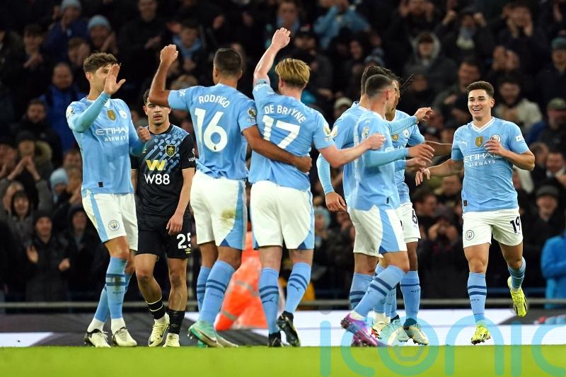 Pep Guardiola admits he is spoilt for choice with fully-fit Man City squad