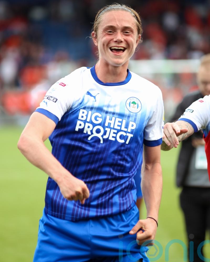 Thelo Aasgaard hits brace to help Wigan complete double over Peterborough