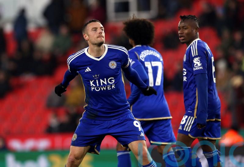 Patson Daka and Jamie Vardy at the double as Leicester demolish sorry Stoke