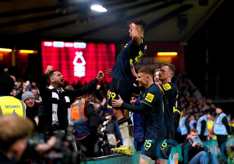 Bruno Guimaraes double fires Newcastle past Nottingham Forest