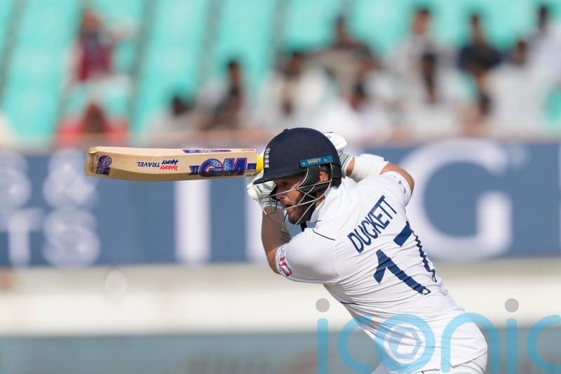 Mark Wood praises Ben Duckett&rsquo;s &lsquo;skilful innings&rsquo; as England fight back in India