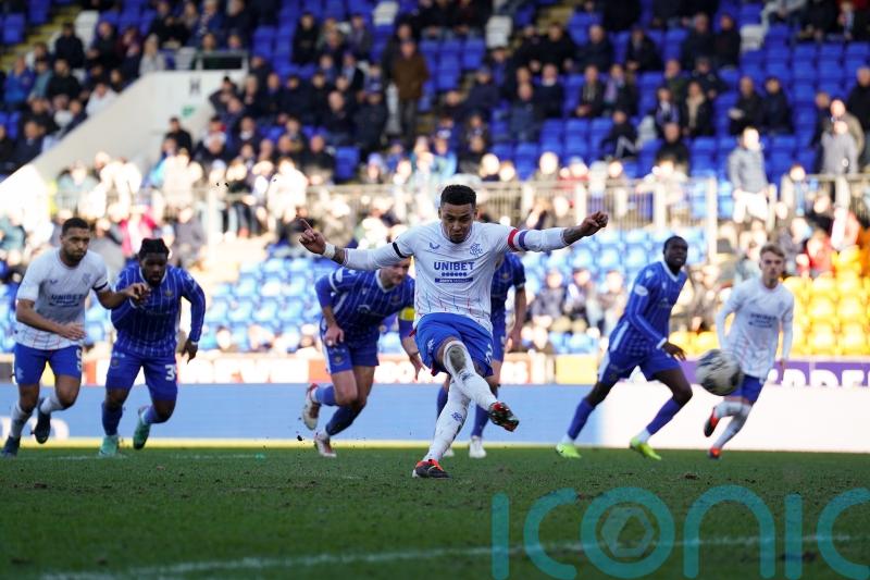 James Tavernier scores penalty double as Rangers win to go top of Premiership
