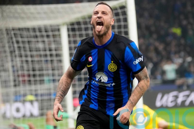 Marko Arnautovic is Inter Milan&rsquo;s matchwinner in Champions League