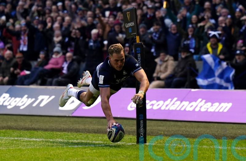 Duhan Van Der Merwe scores hat-trick as Scotland strengthen grip on Calcutta Cup