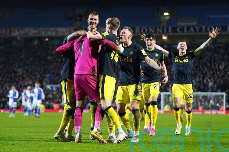 Newcastle edge past gutsy Blackburn on penalties to reach FA Cup quarter-finals