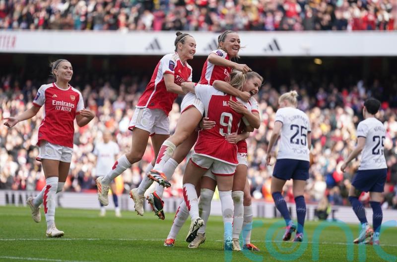 Alessia Russo goal gives Arsenal north London derby victory at Emirates Stadium