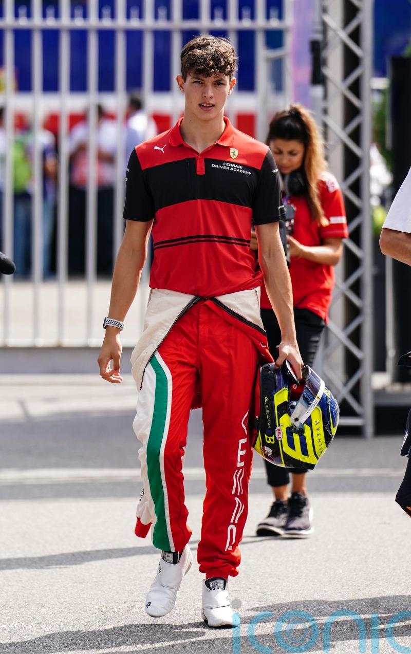 The Essex boy with an Italian twang set to make F1 debut &ndash; who is Ollie Bearman?