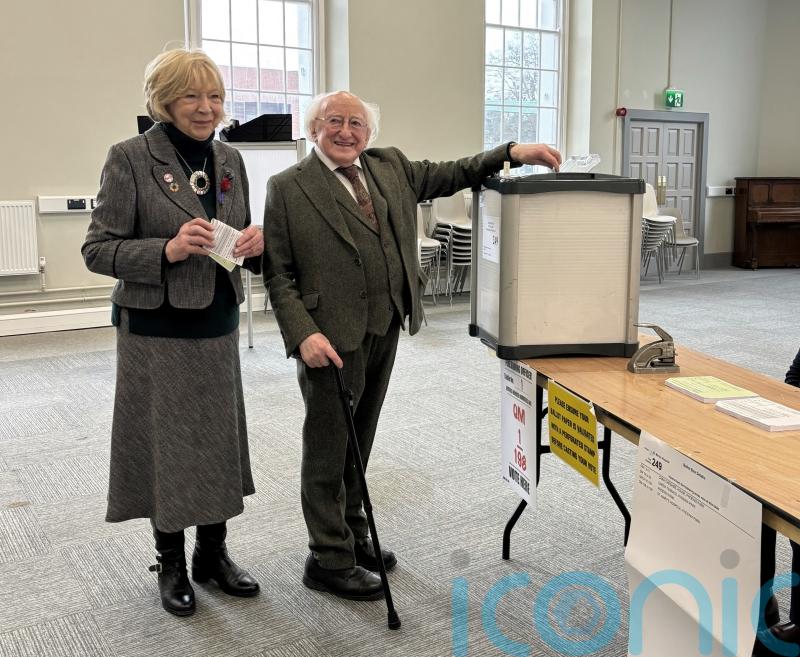President Michael D Higgins among those to vote in referenda
