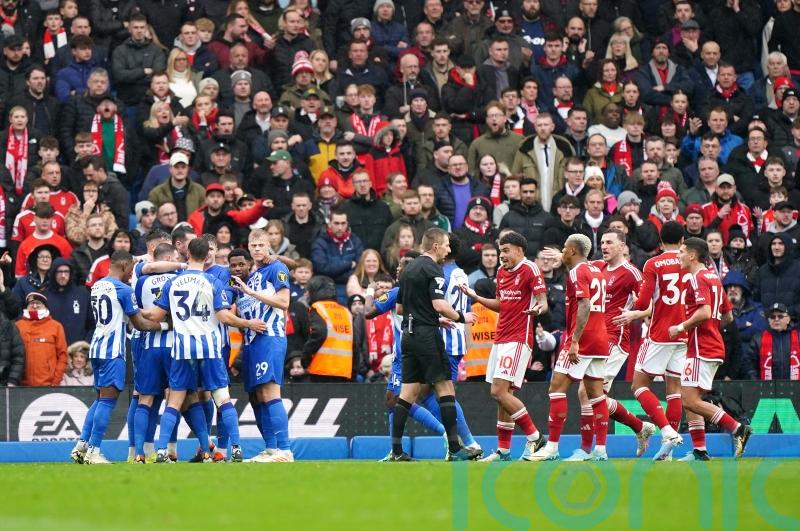 Brighton back to winning ways as Andrew Omobamidele own goal sinks Forest