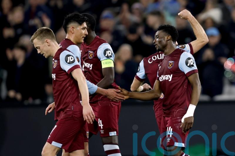 Mohammed Kudus bags brace as five-star West Ham ease to Europa League last eight