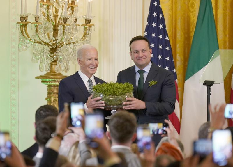 Following his resignation as Taoiseach Leo Varadkar gets call from US president 