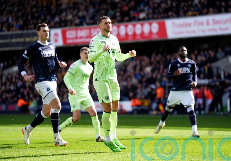 John Swift on the spot to salvage point for West Brom at Millwall